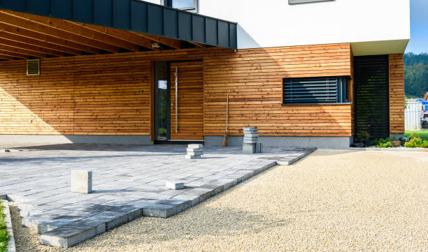 Residential Paver Driveway in Whitinsville, MA